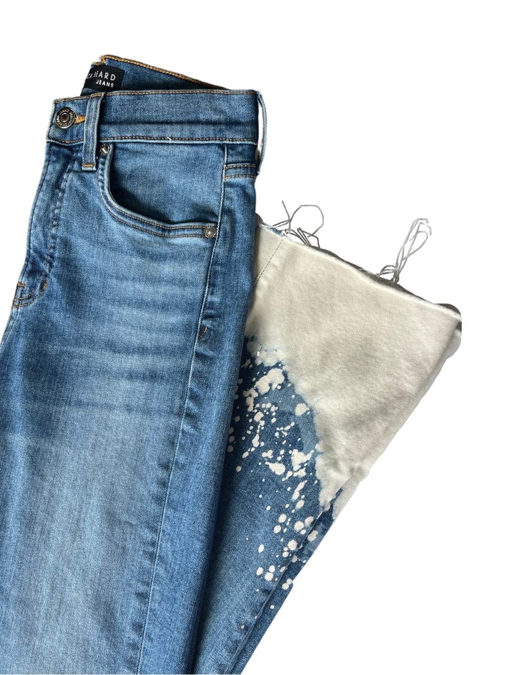 Veronica Beard Jeans Carly Kick Flare High Rise Lava Stone Womens Size 26 / 2
